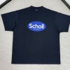 발렌시아가 Scholl 오버사이즈 티셔츠