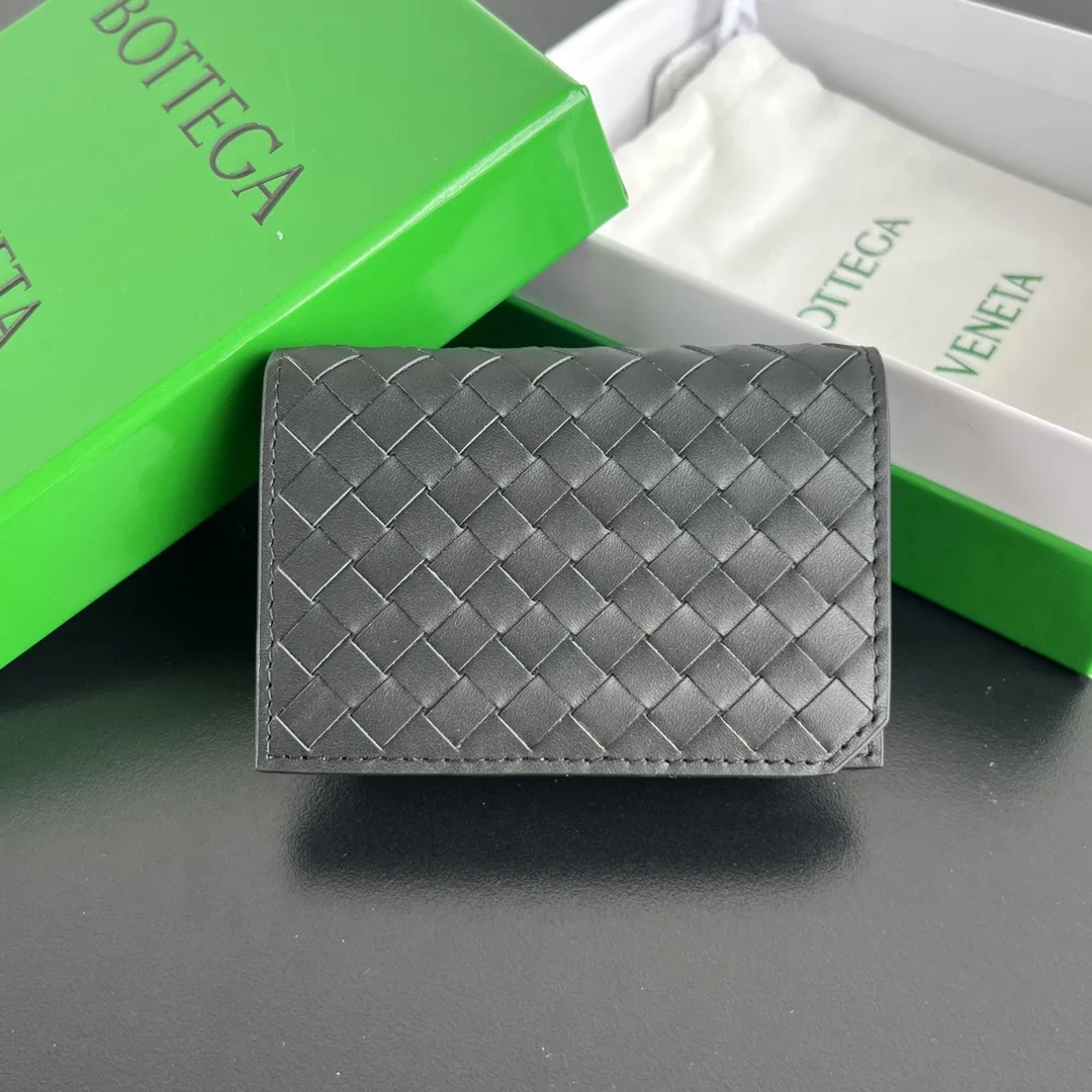보테가베네* 가죽 카드 홀더  805825  11x7.5x2.5cm