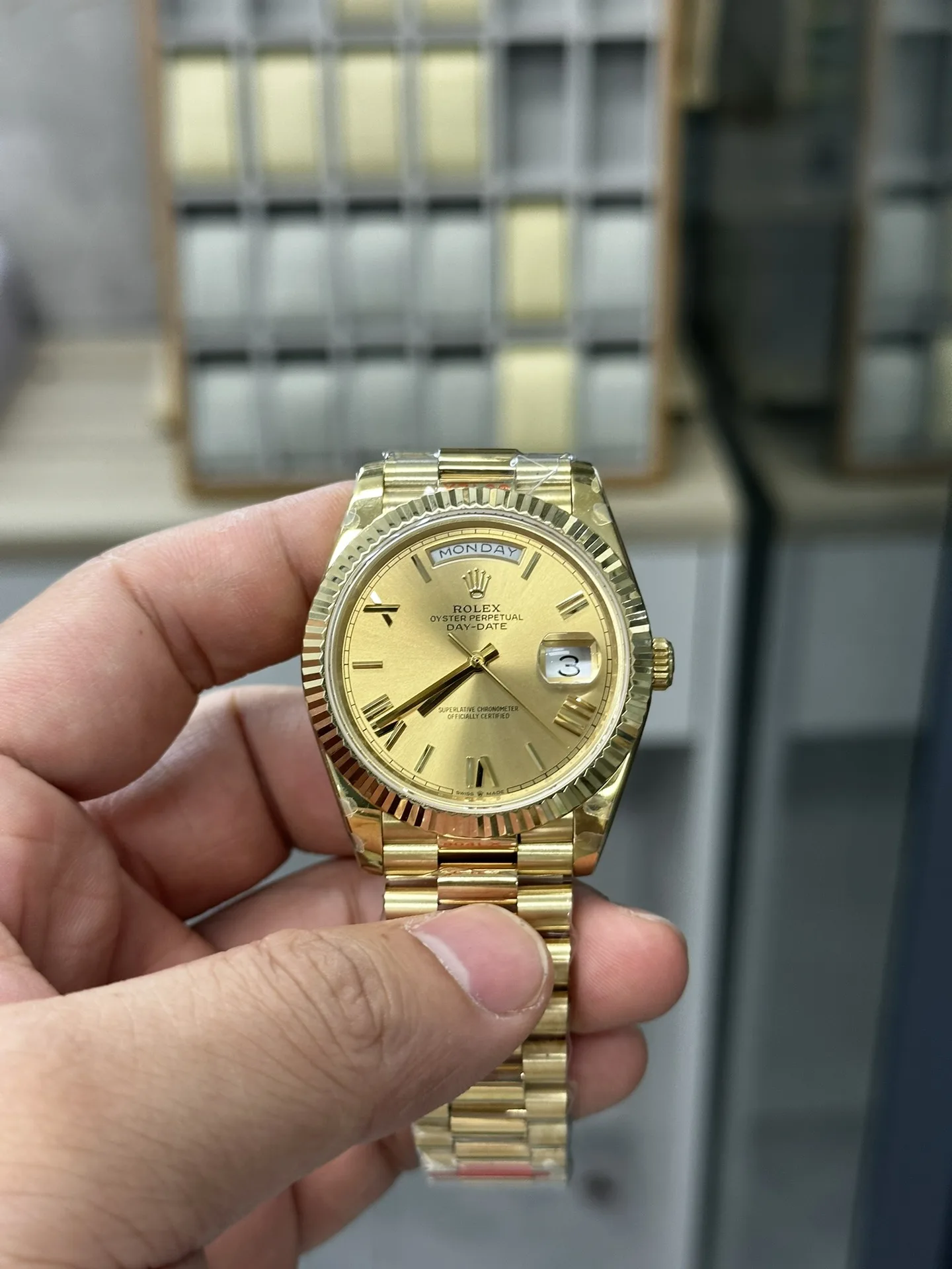 GM l 2836무브먼트 l 40mm l 데이데이트 Day-date 178g