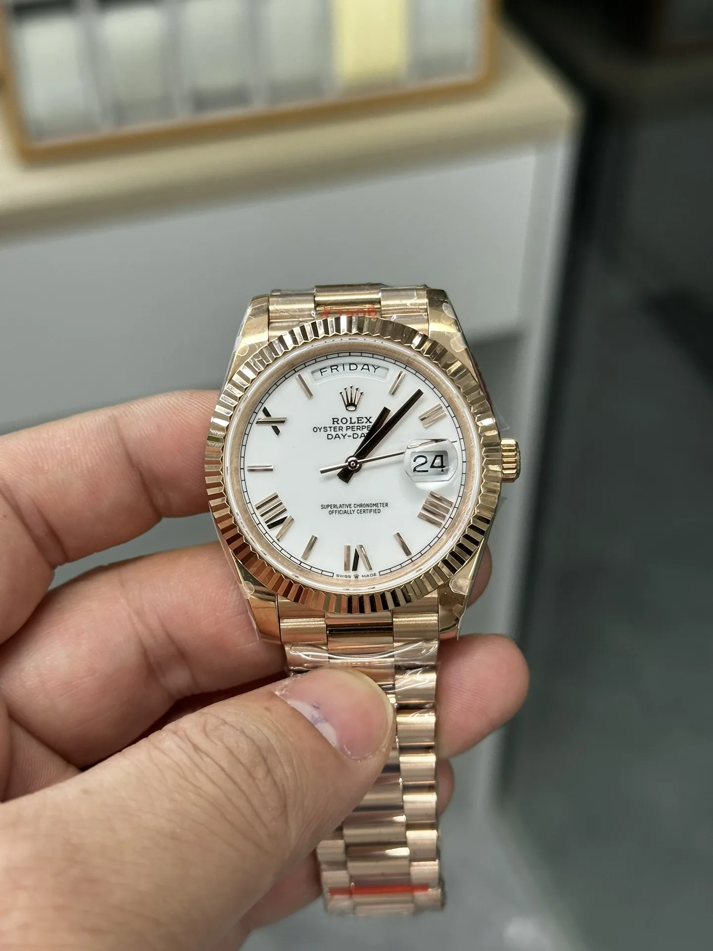 GM l 2836무브먼트 l 40mm l 데이데이트 Day-date 178g