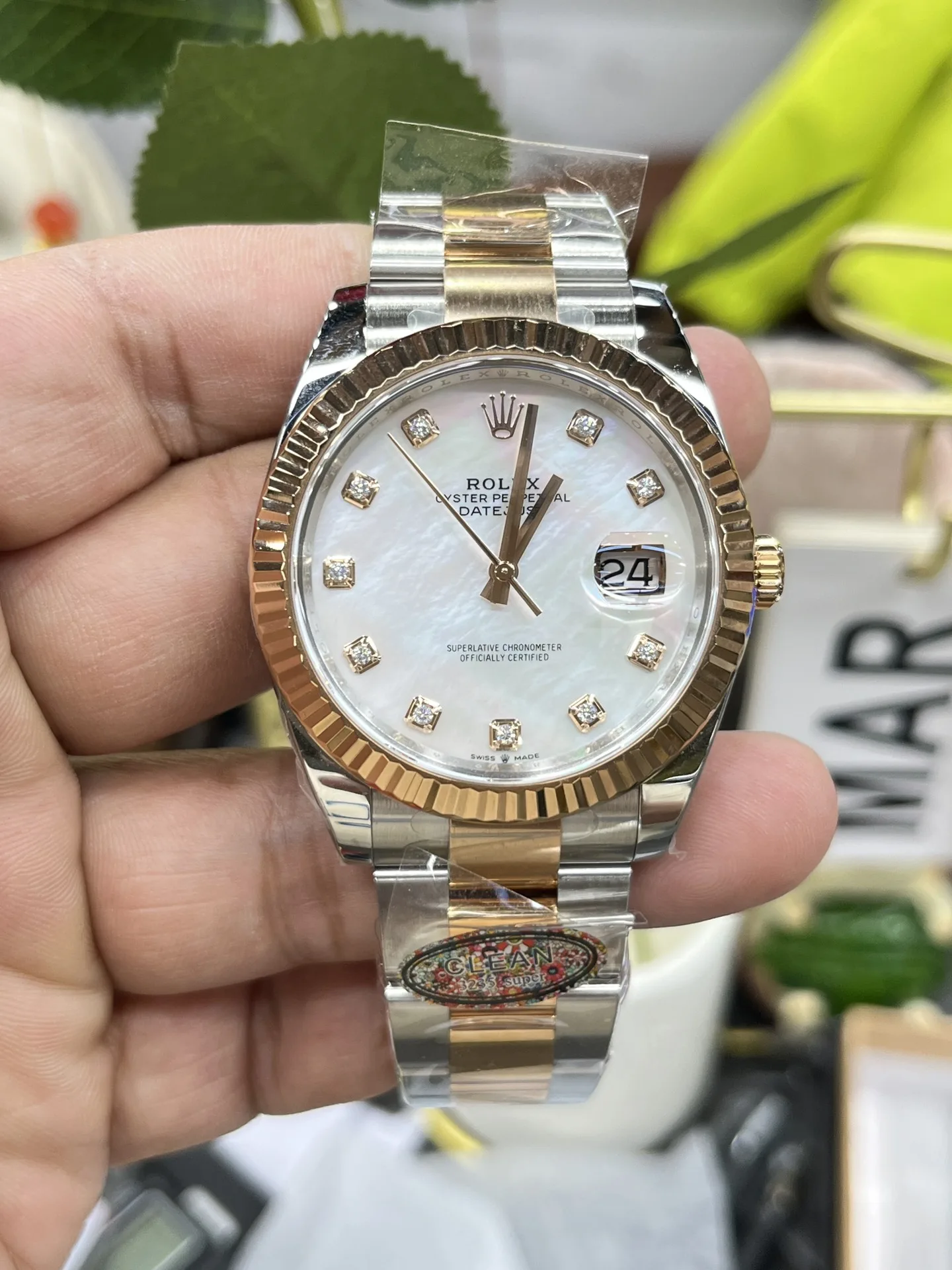 CLEAN | 3235 무브먼트｜41mm｜롤렉스 데이트저스트