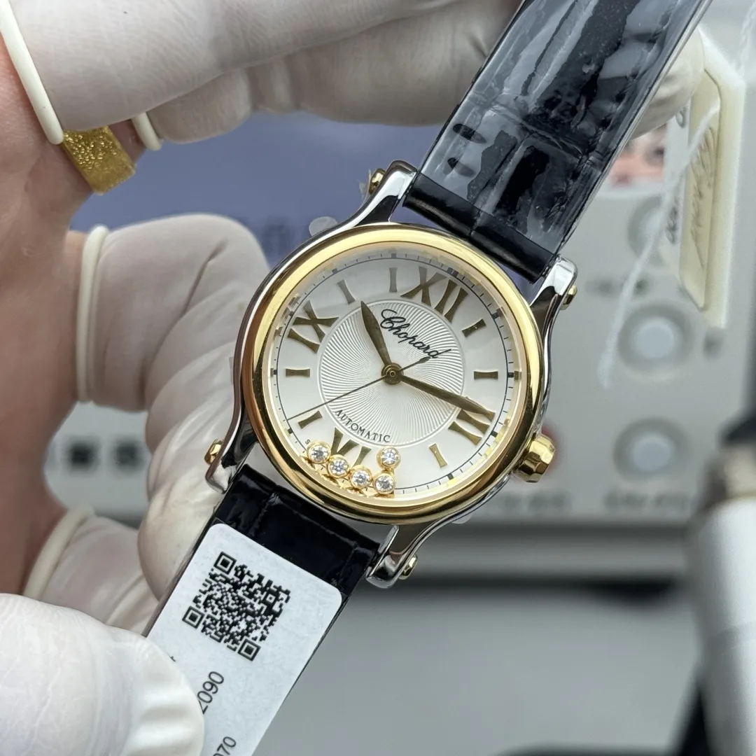 YF l 2892 l 30mm l 쇼파드 Happy Sport Diamonds Automatic 30