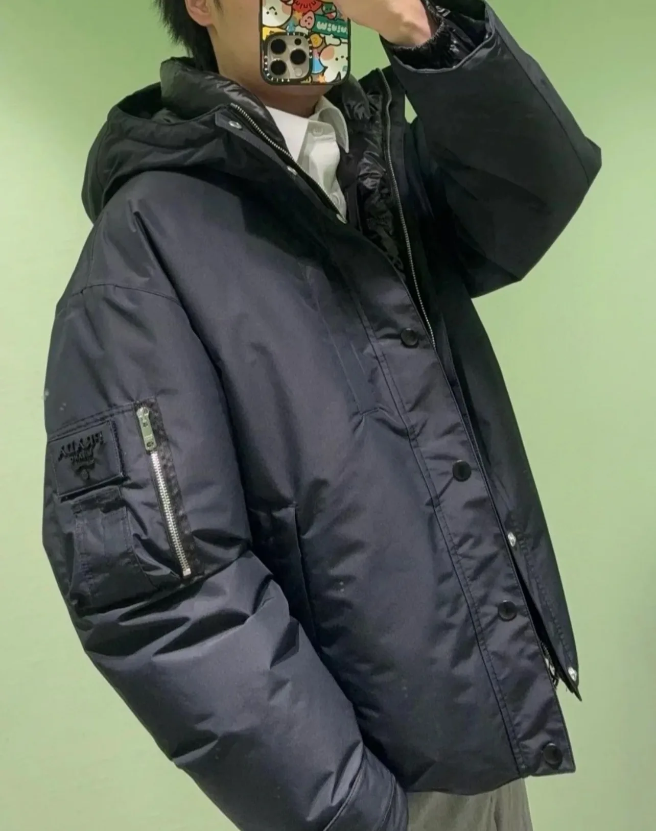 프라다  후디 자켓