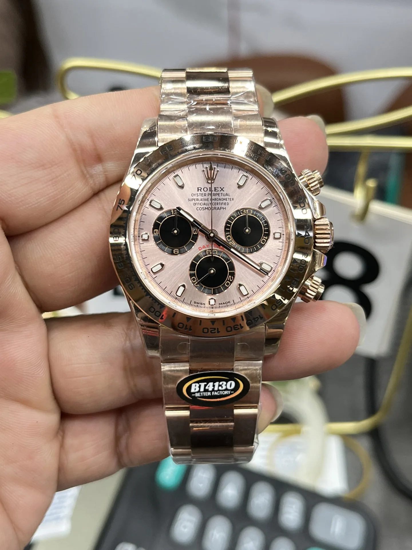 BT | 4130 무브먼트｜40mm l 롤렉스 데이토나