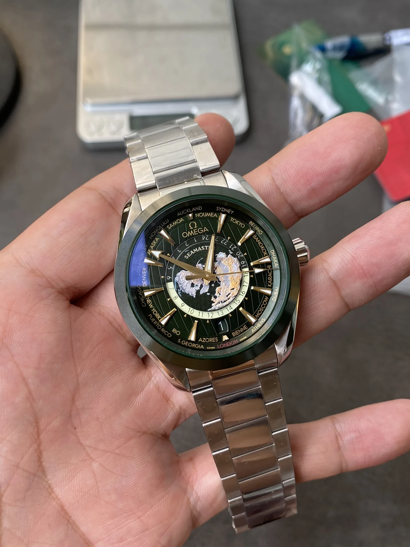 VS l 8938무브먼트 l 43mm l Aqua Terra 150M