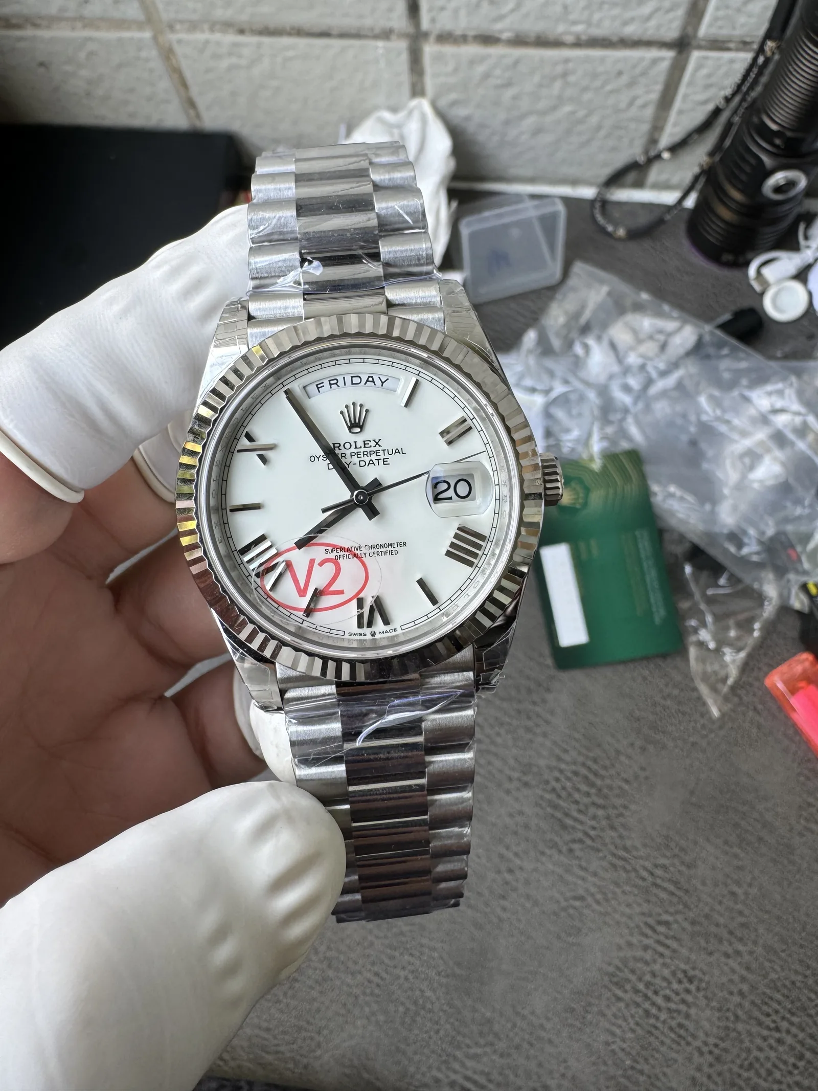 VS l 3255 l 40mm l 데이데이트 Day-date 182g