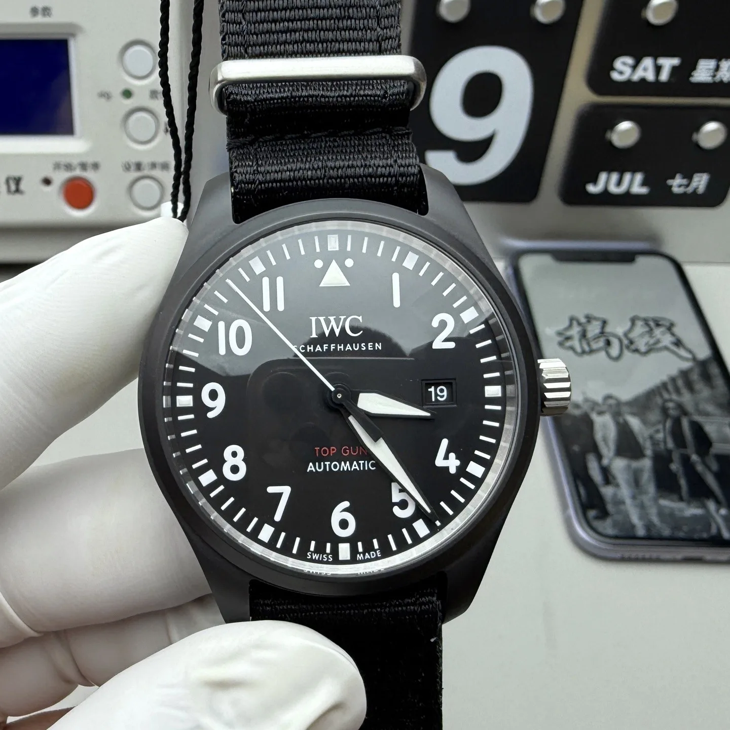 M+ l 2892 l 41mm l IWC 파일럿 마크 18IW326906  세라믹