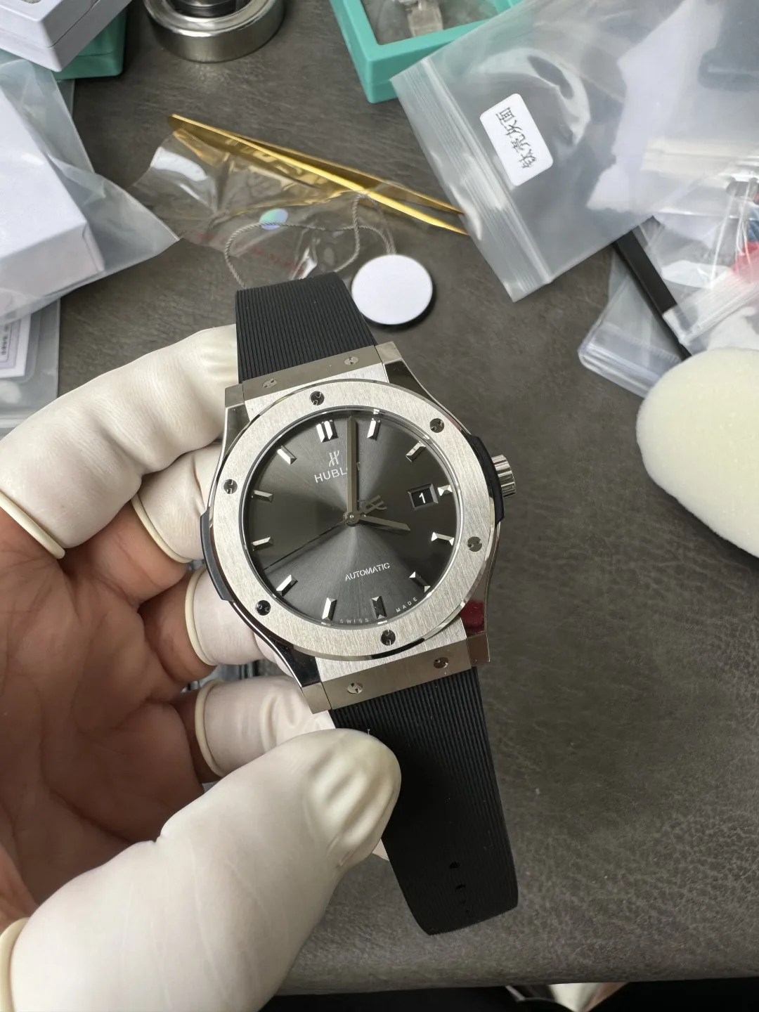 JJZ l 2892 L 42mm l Hublot Classic Fusion l 티타늄 시계 케이스