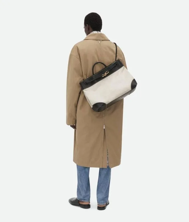 보테가베네타 라지 안디아모 내추럴  786194  45*22*34cm