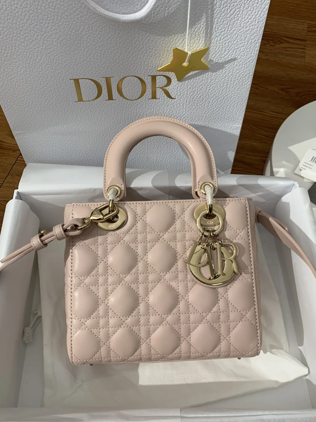 M9 디올 스몰 레이디 디올 My ABCDior 백 20 x 17 x 8cm