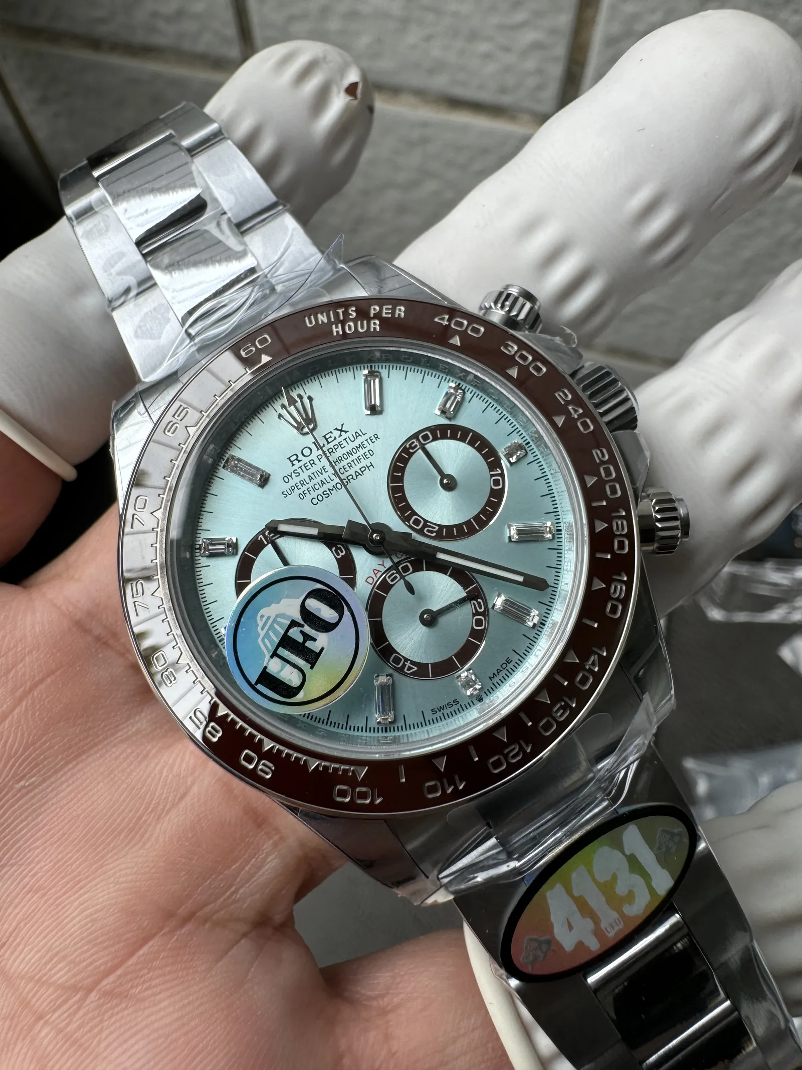 UFO l 4131 무브먼트 l 40mm l Cosmograph Daytona 126515LN 157g