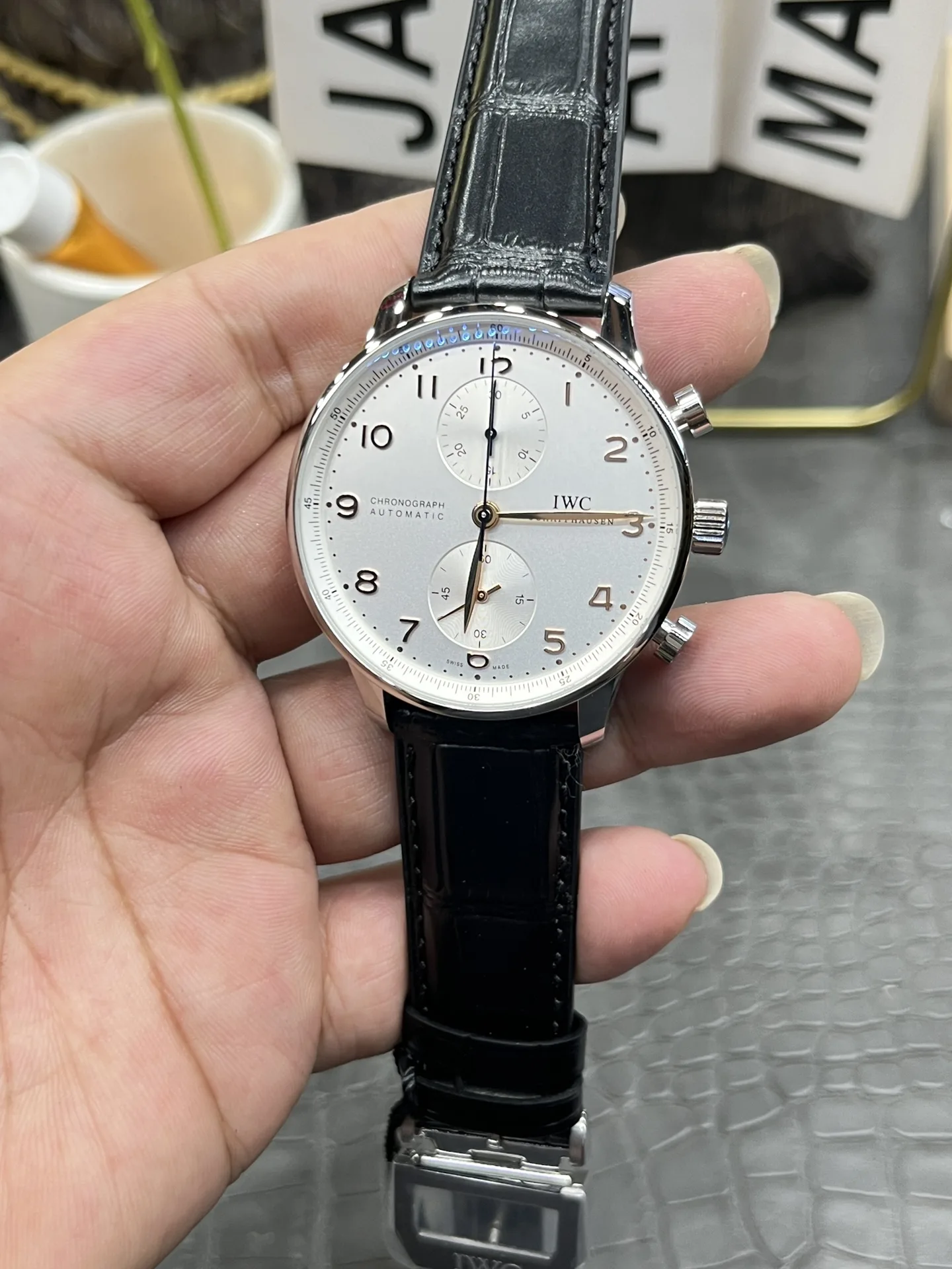 ZF l Cal.69355  l 41mm l 포르투기저 크로노그래프