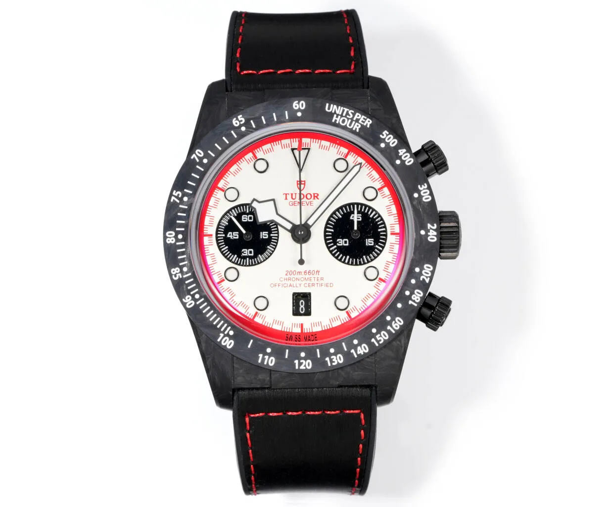 PLS l 42mm l Tudor  Black Bay Chrono Carbon 25 88g