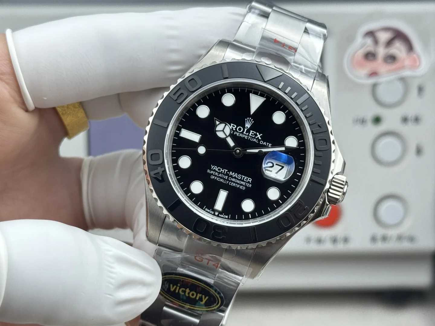 VF l 3235  l 42mm l 롤렉스 요트-마스터  RLX 티타늄 M226627  109g