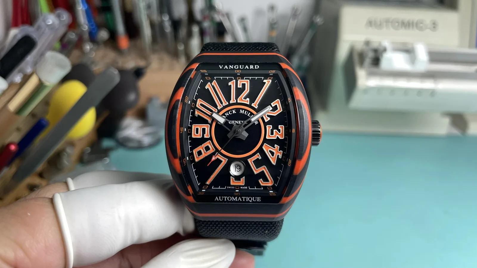 QQF l 41mm l PT5000 l  The Franck Muller Vanguard V41